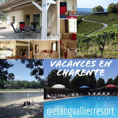 Etang Vallier Resort Brossac Bagian luar foto